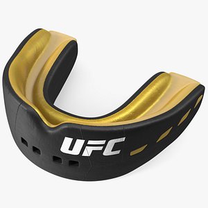 3D model UFC Mouthguard