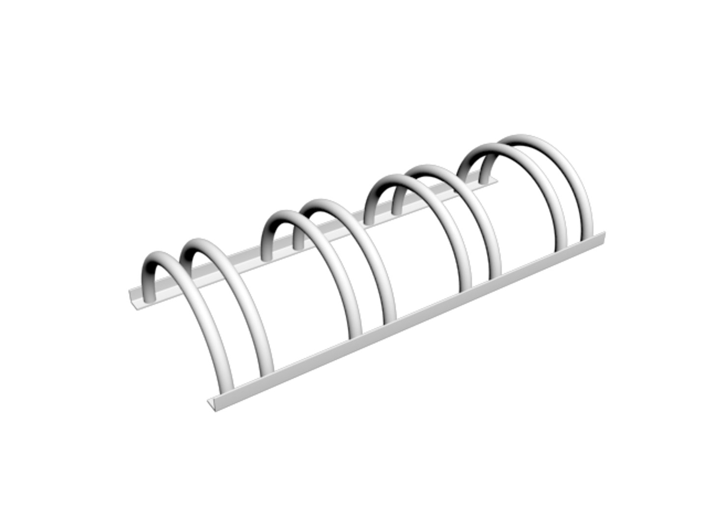 3D Bike Rack - TurboSquid 1456176