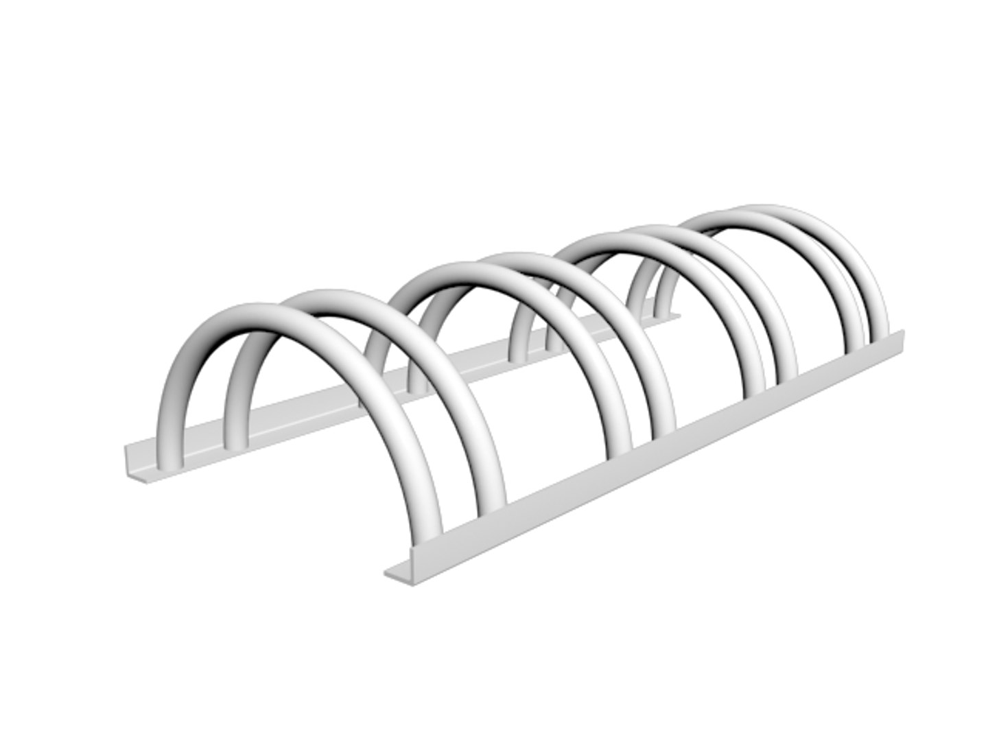 3D Bike Rack - TurboSquid 1456176