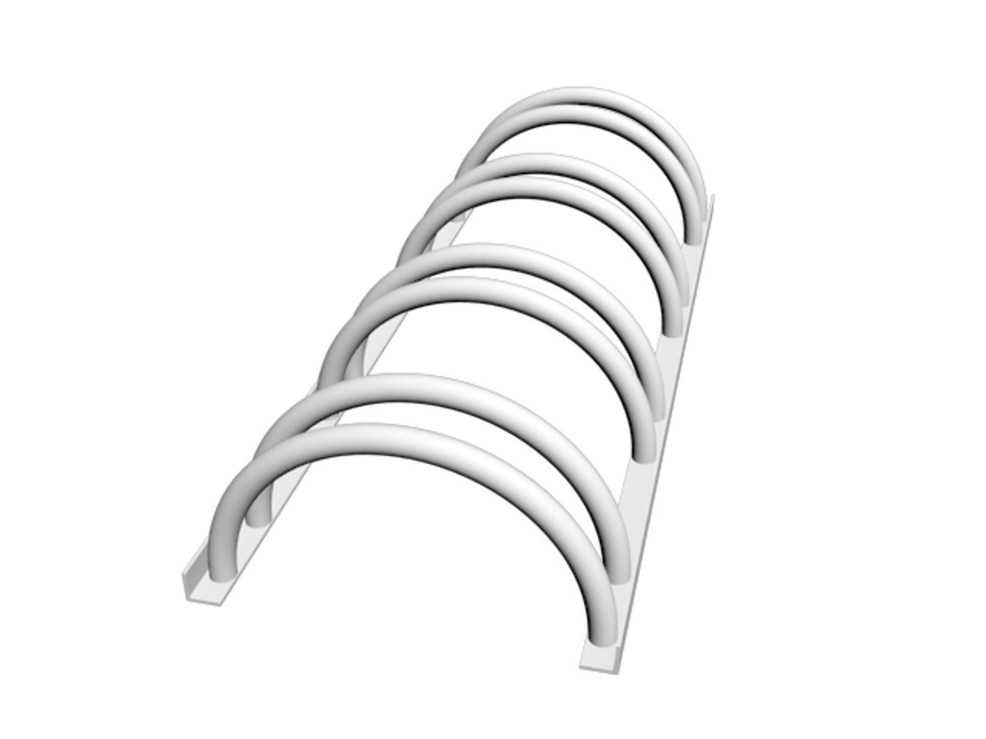 3D Bike Rack - TurboSquid 1456176