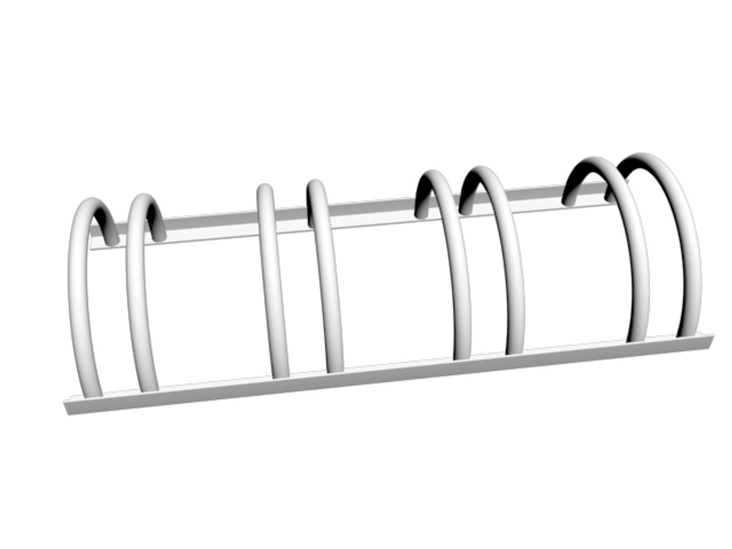 3D Bike Rack - TurboSquid 1456176
