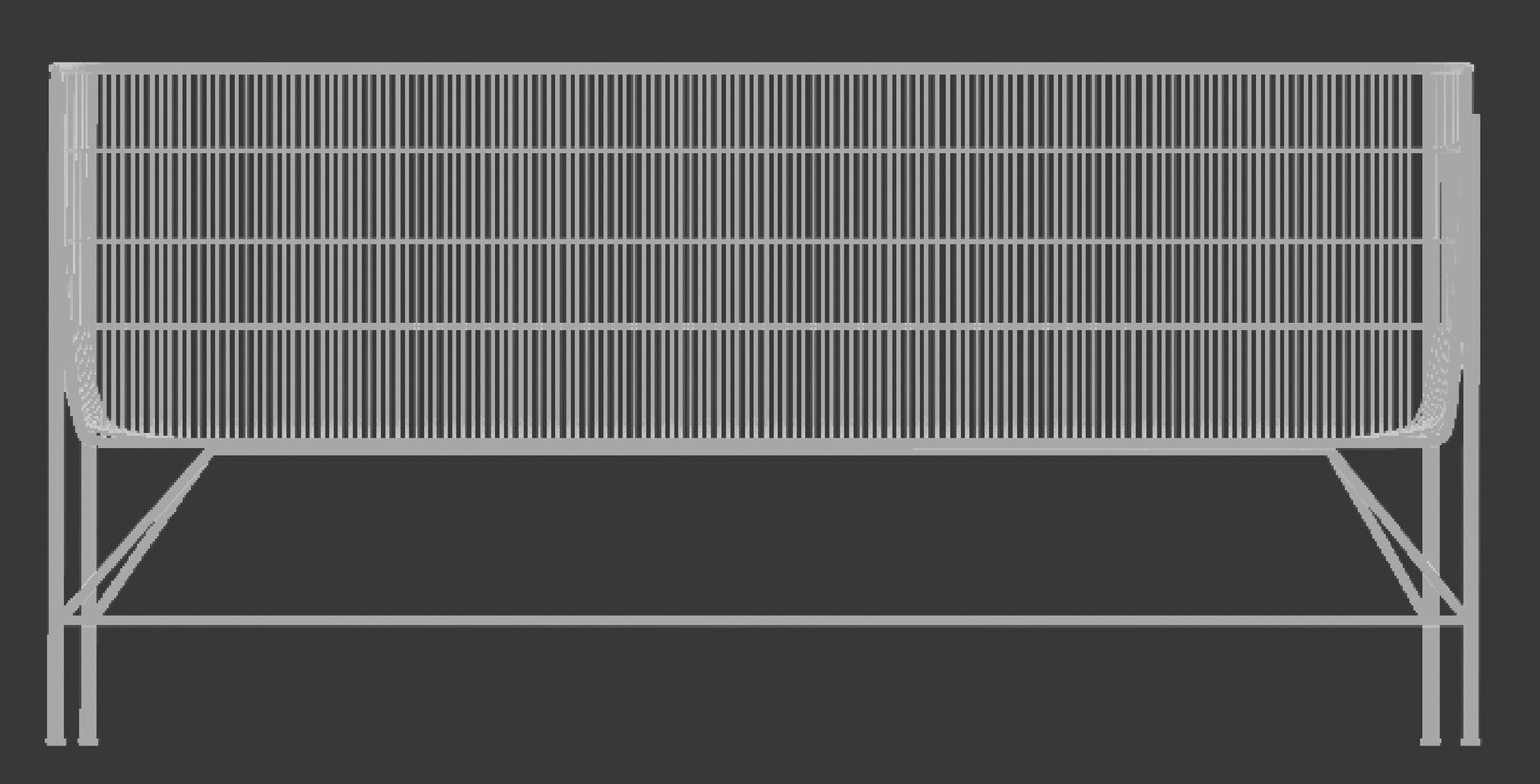 3D model outdoor chair TurboSquid 2063811