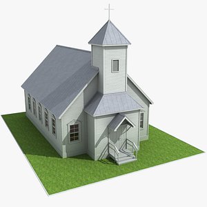 catholic church 3d max