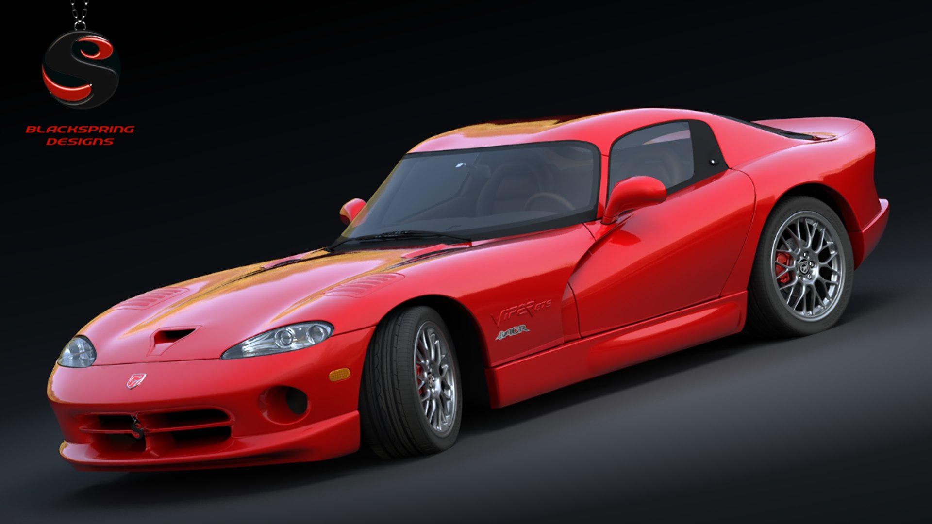 modelo 3d Dodge Viper GTS ACR 1999 - TurboSquid 905450, image size:1920x1080