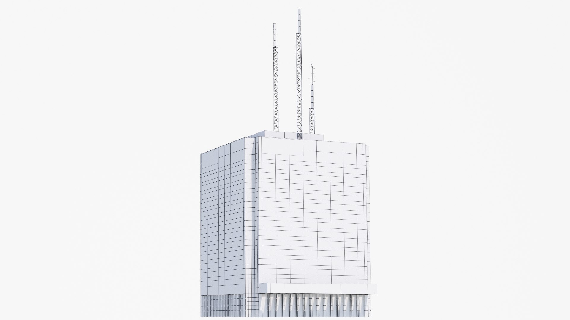 First Canadian Place V4 Lowpoly 3D Model - TurboSquid 1781899