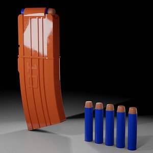 Nerf Magazine and Darts