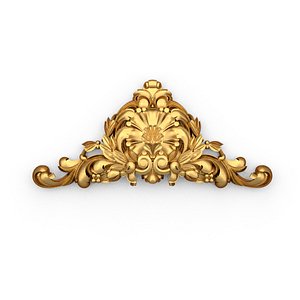 3D carved classic decorative ornament cnc 3d printing stl 09 model