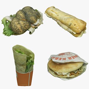 3D Sandwich Collection 07
