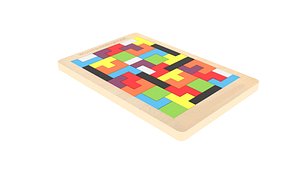 3D Tetris Puzzles model