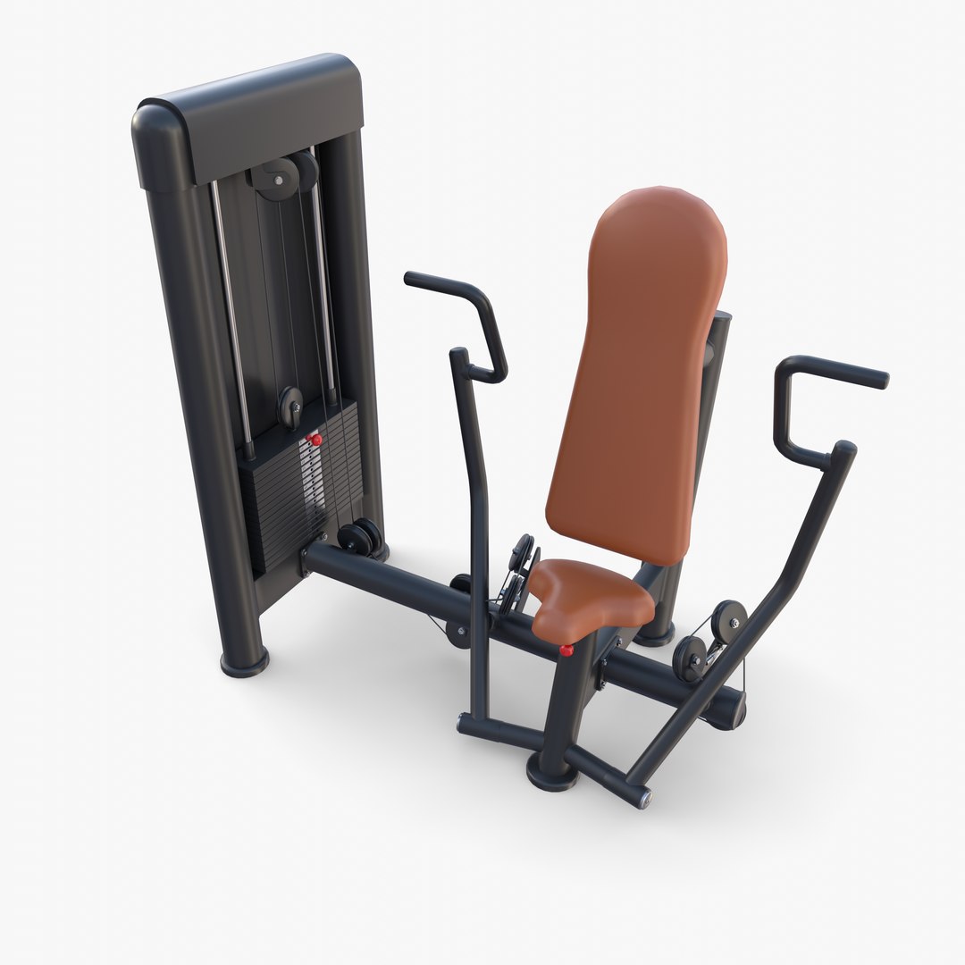 Vertical Chest Machine 3D - TurboSquid 2028830