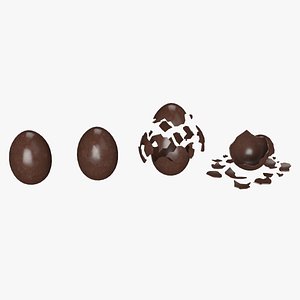 3D model Chocolate Egg