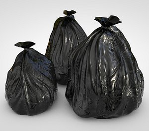 3D Trash Bag Full of Money - TurboSquid 2045833