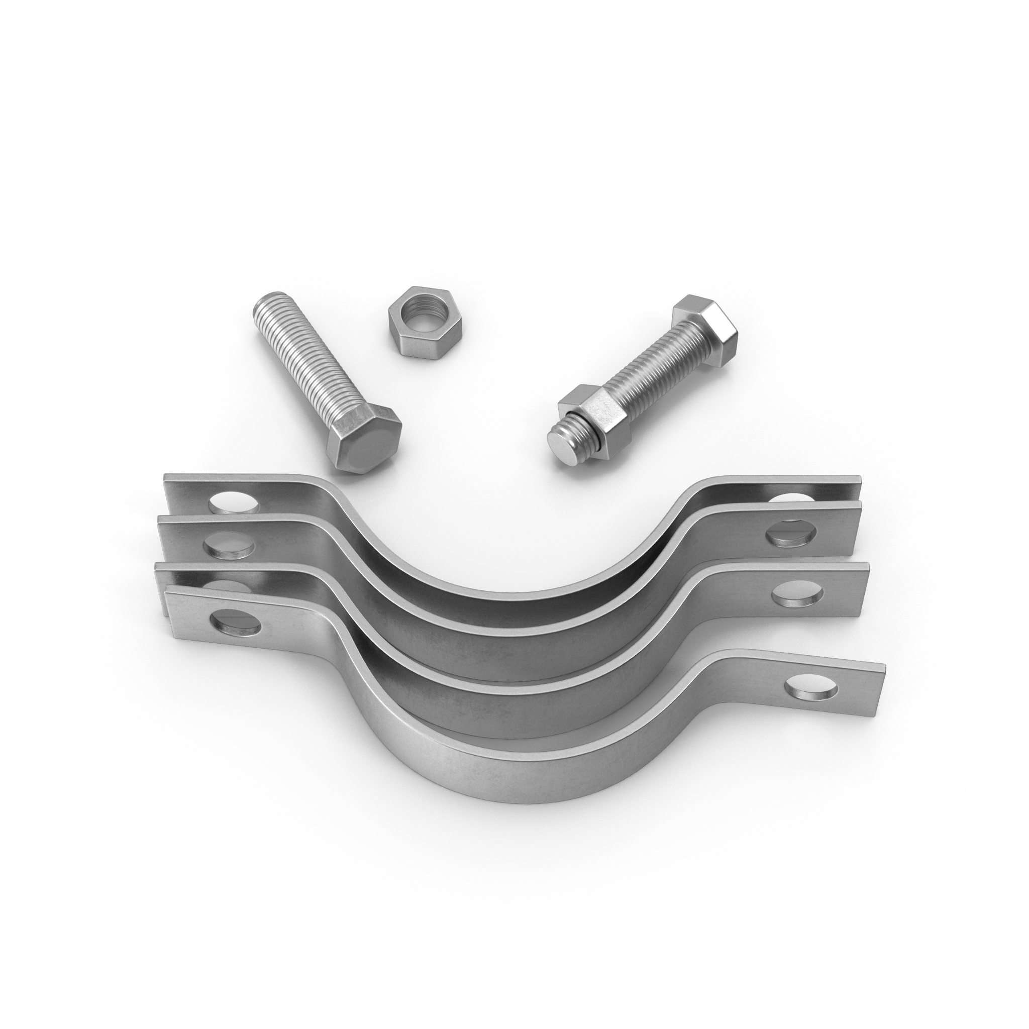 Pipe Clamp 3D model TurboSquid 1903186