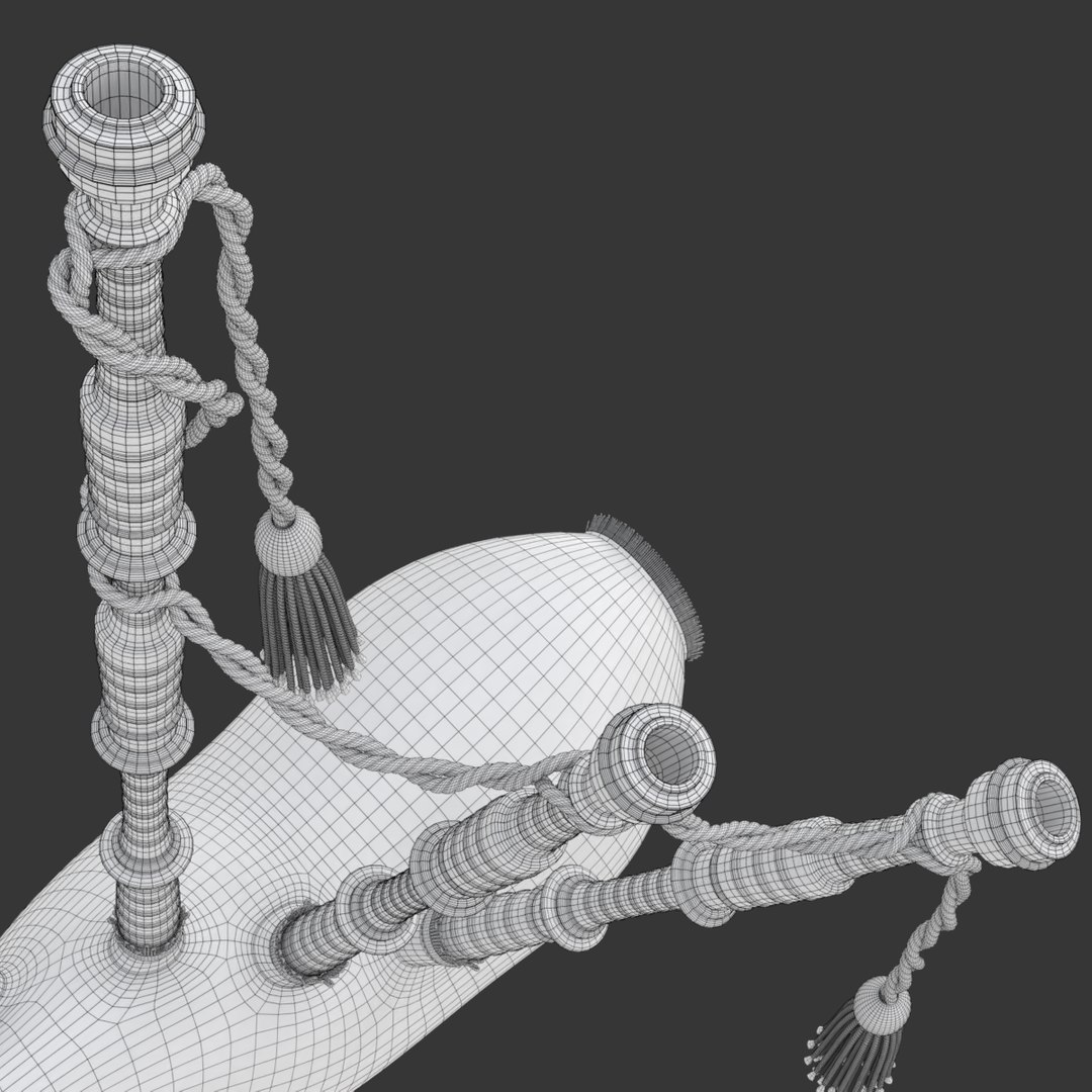 bagpipe bag pipe 3D https://p.turbosquid.com/ts-thumb/Ni/8CMOgQ/6uCMypcS/bagpipewireframe10/png/1572070096/1920x1080/fit_q87/fc978a02426000eeb59956287411cc645b1c3b41/bagpipewireframe10.jpg