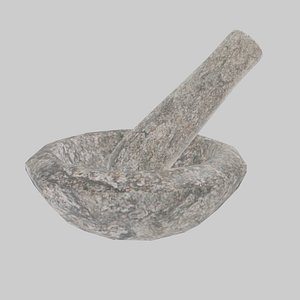 3D mortar pestle