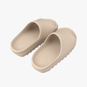 Slippers Yeezy Slide 3D model