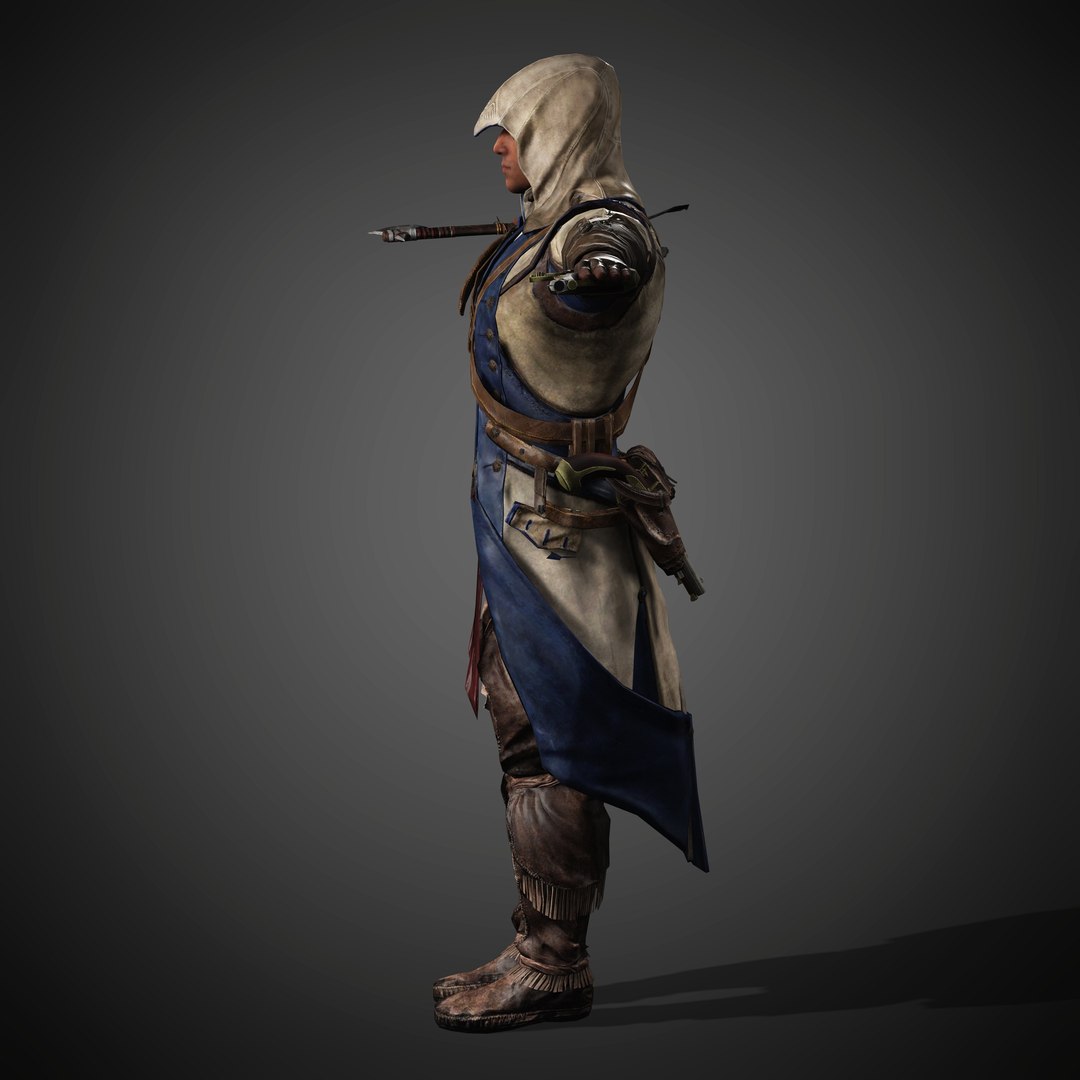 Connor Character 3D Model - TurboSquid 2419185
