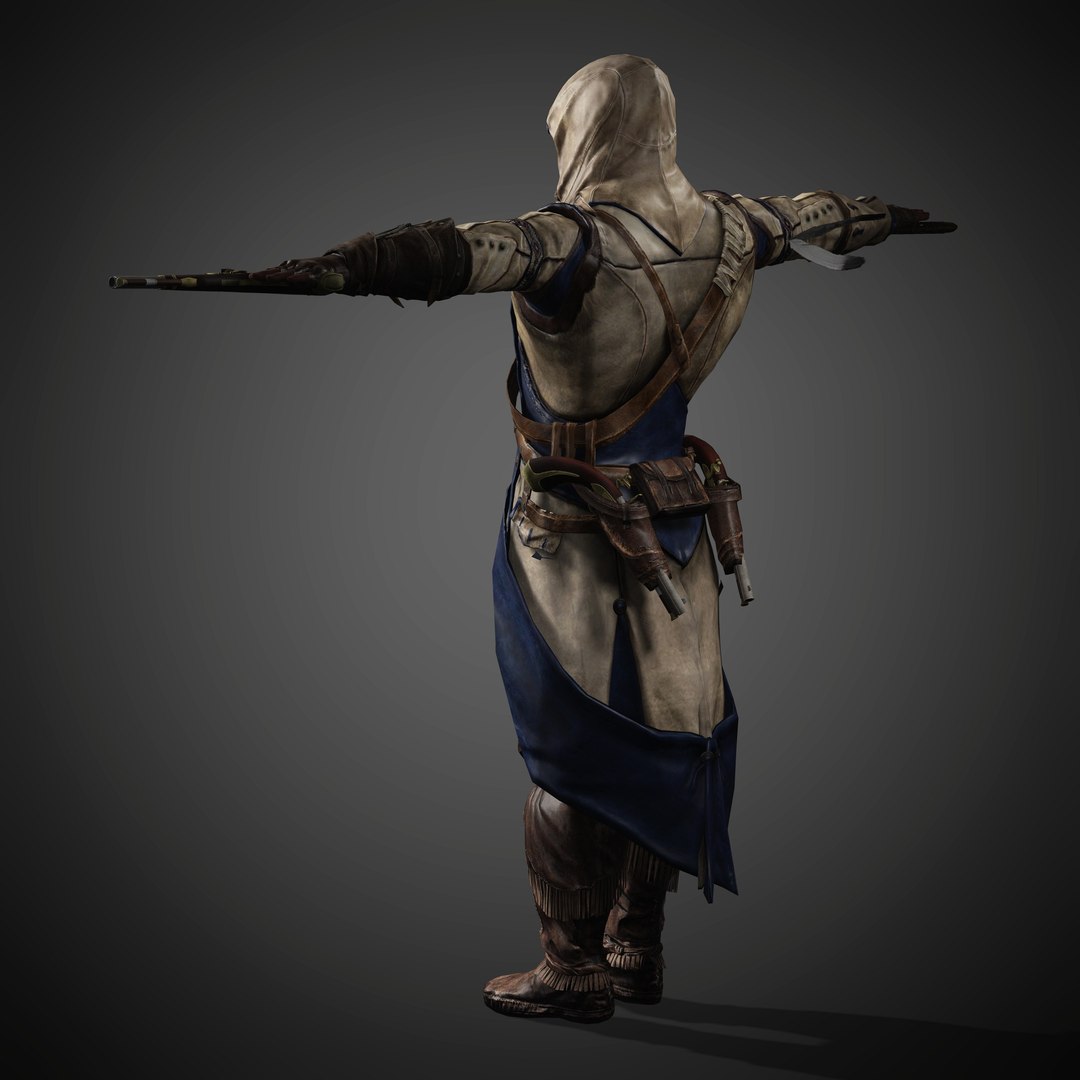 Connor Character 3D Model - TurboSquid 2419185
