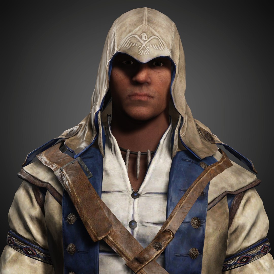 Connor Character 3D Model - TurboSquid 2419185