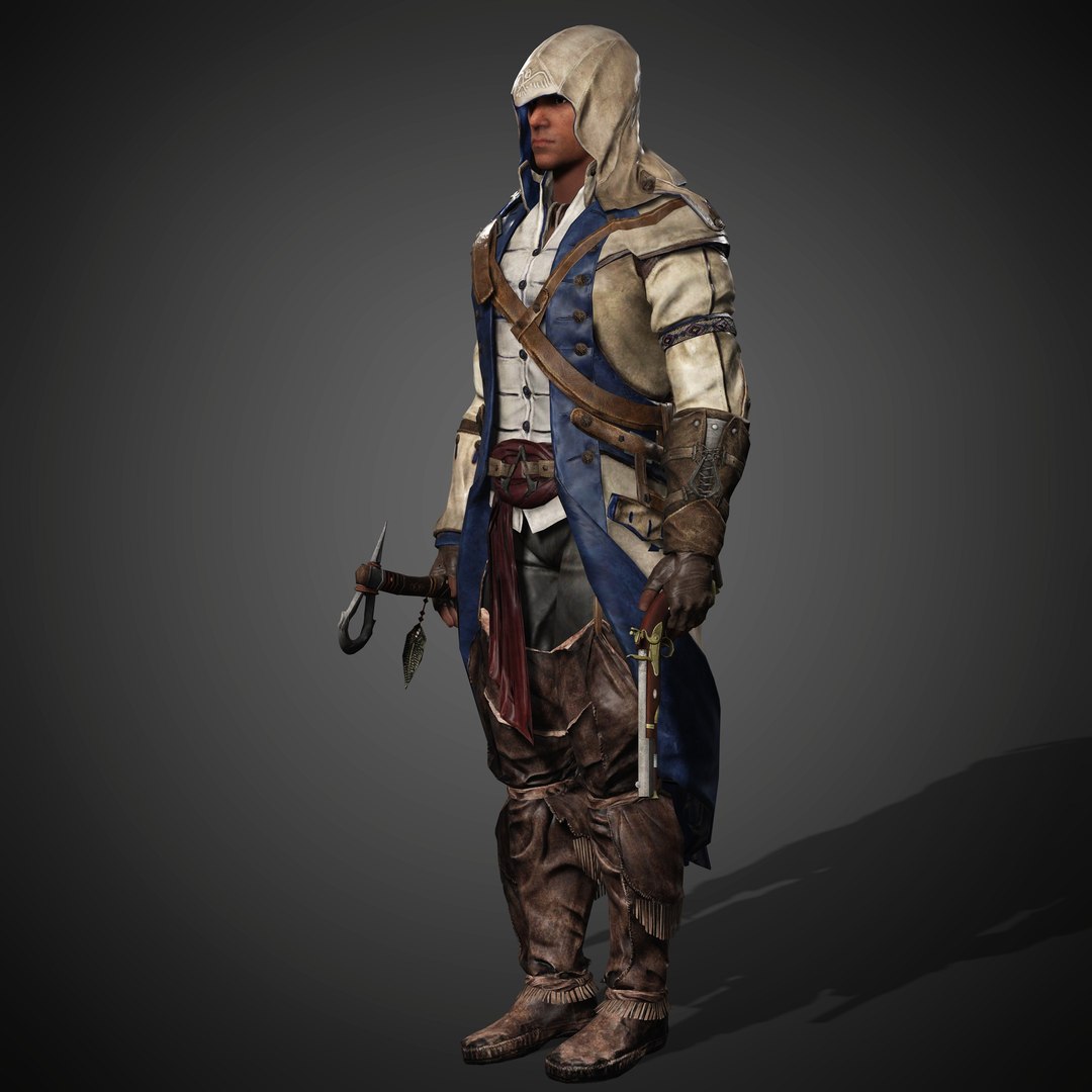 Connor Character 3D Model - TurboSquid 2419185