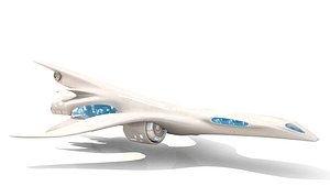 3D spaceship model