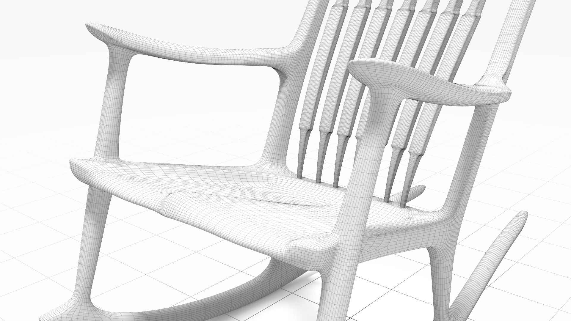 Rocking Chair ,8K PBR Textures Model - TurboSquid 1719140