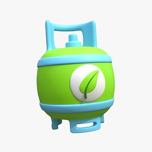 Green Fuel 3D model