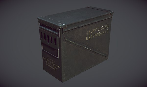 3d ammunition box