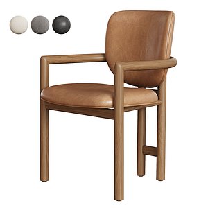 3D model Madeira Dining Chair