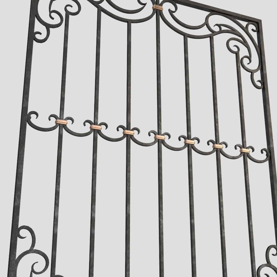 3d Model Windows Bars