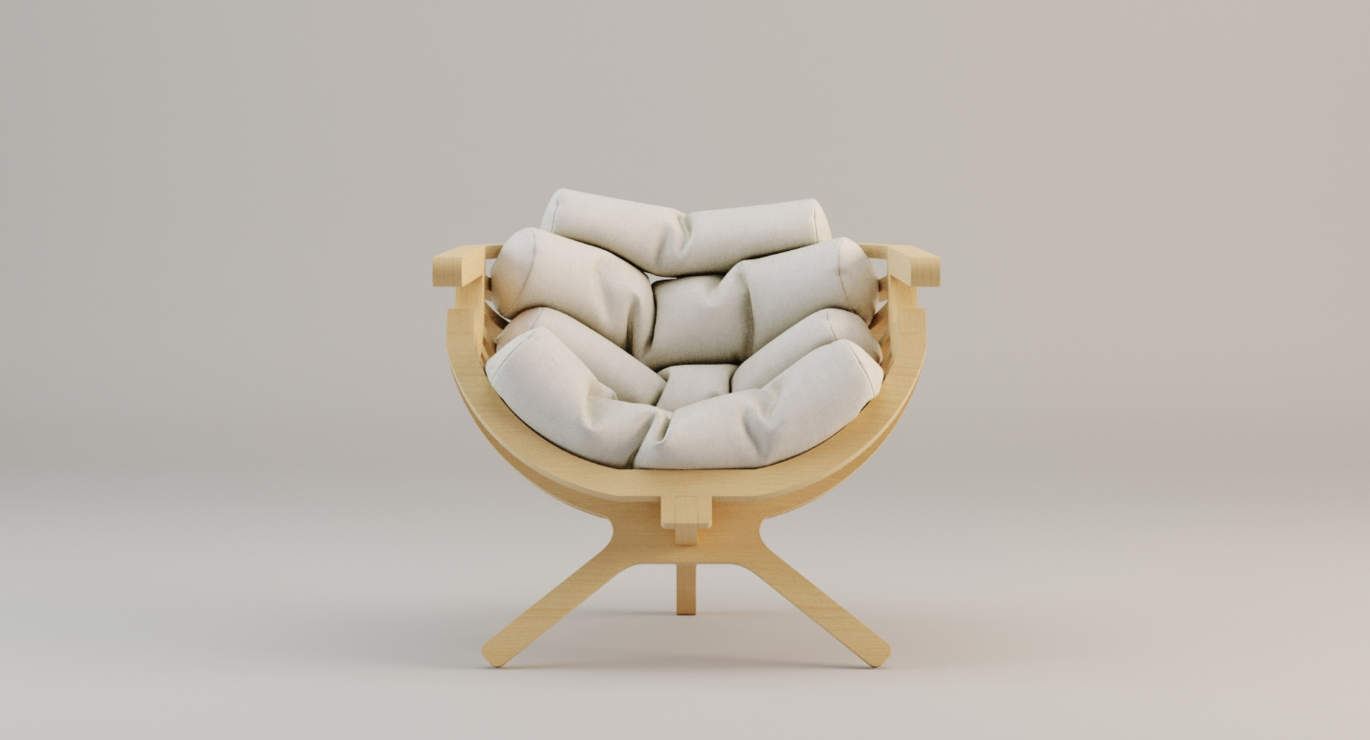 3D Branca Shell Chair Model TurboSquid 1433472