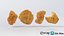 Realistische Chicken Nuggets