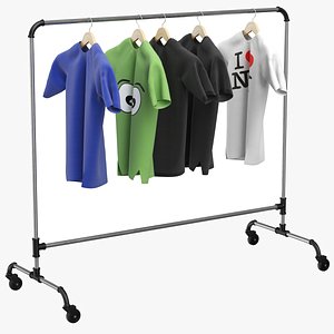 Clothes Stand 3D model