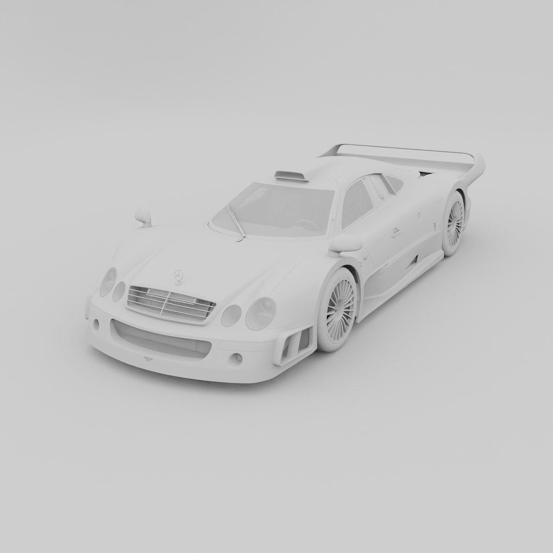 3D Model CLK GTR 1999 - TurboSquid 2242178