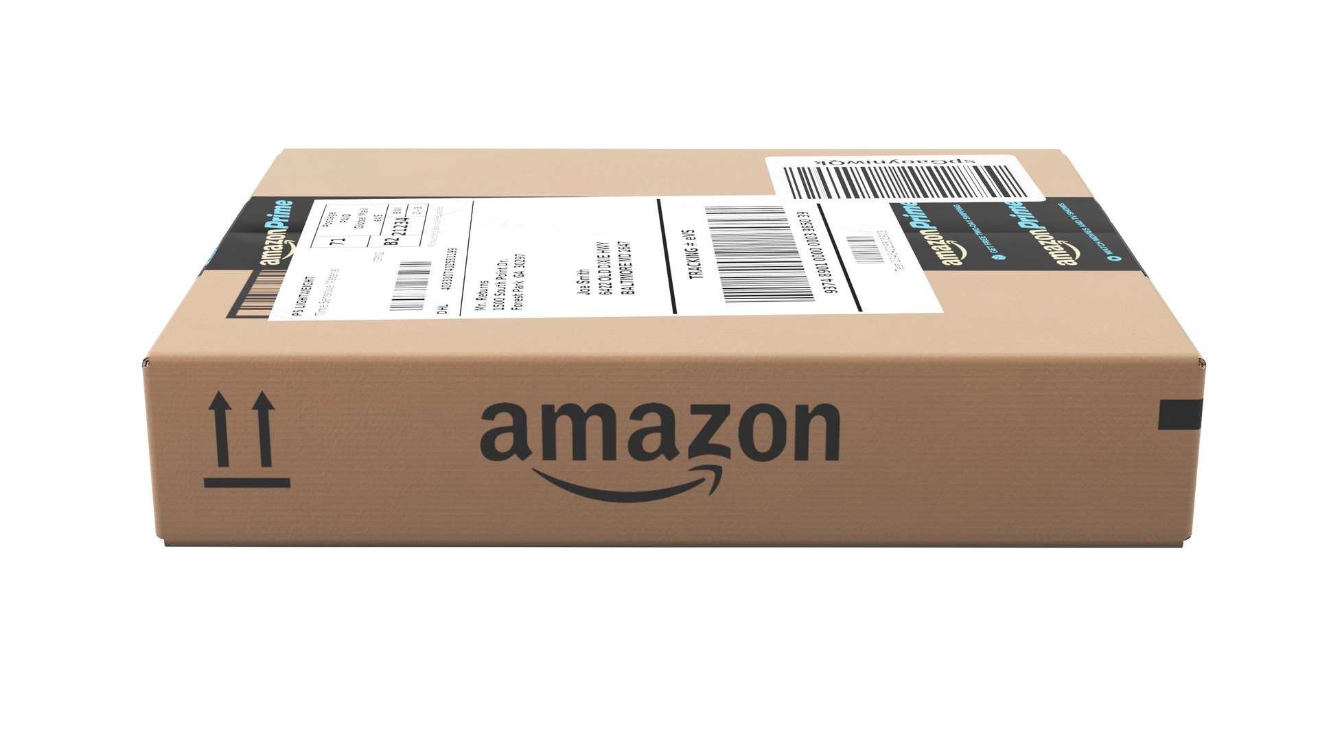 Amazon Parcels Box 25x20x7cm 3D model https://p.turbosquid.com/ts-thumb/Ni/rB8tkg/Kf/box0015/jpg/1668756006/1920x1080/fit_q87/4baff9428bd61c3b527ba1aec38dff1e0c4aa2af/box0015.jpg