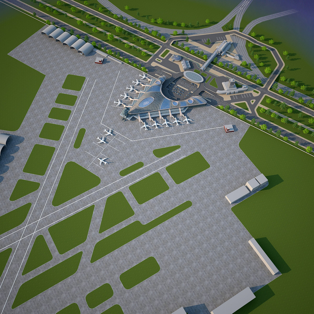 3d airport