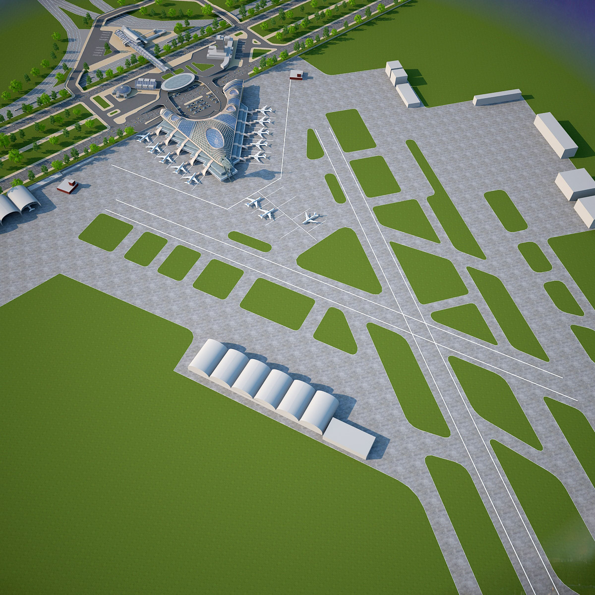 3d airport