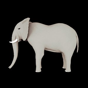 elephant 3d model