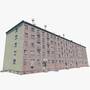 building 1960s norilsk 3D model