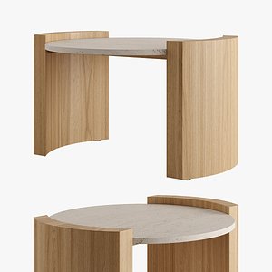 JIA SMALL Coffee Table by Atelier De Troupe 3D model