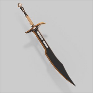 3D Fantasy sword