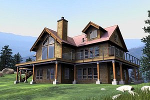 3ds max country home