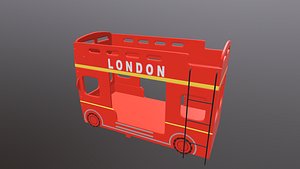 Bunk bed London 3D model