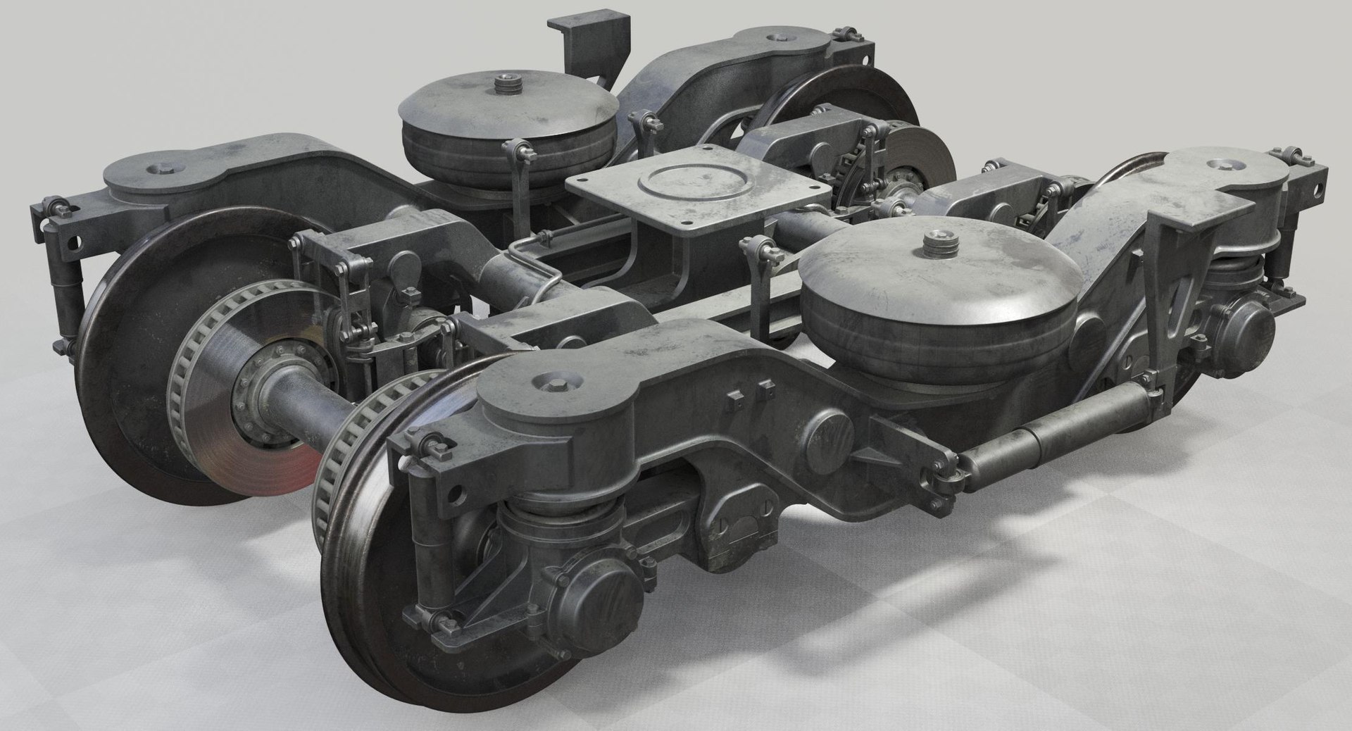 Train bogie 3D model TurboSquid 1336007