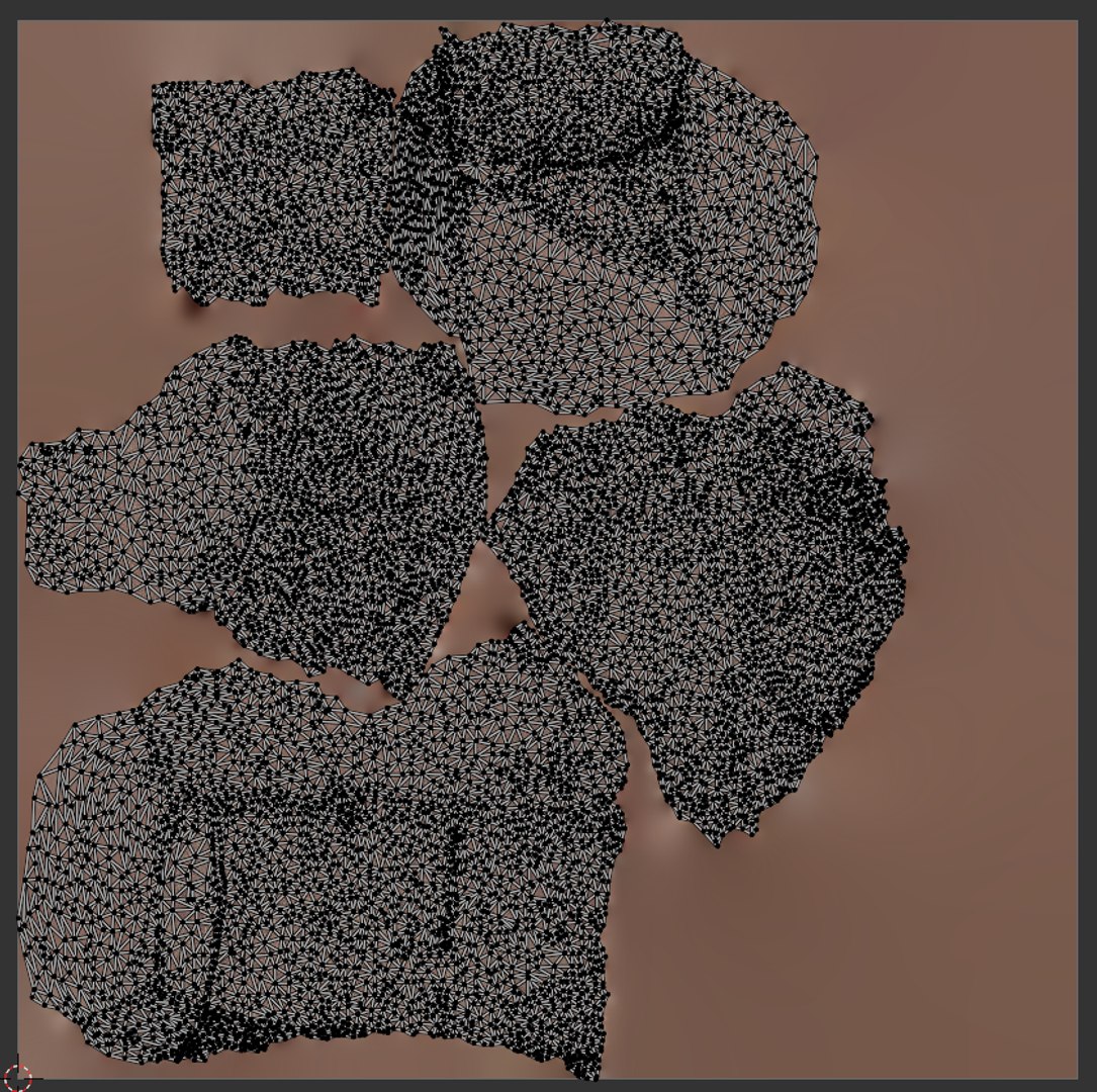 7 Bricks Debris Collection Model - TurboSquid 1983680
