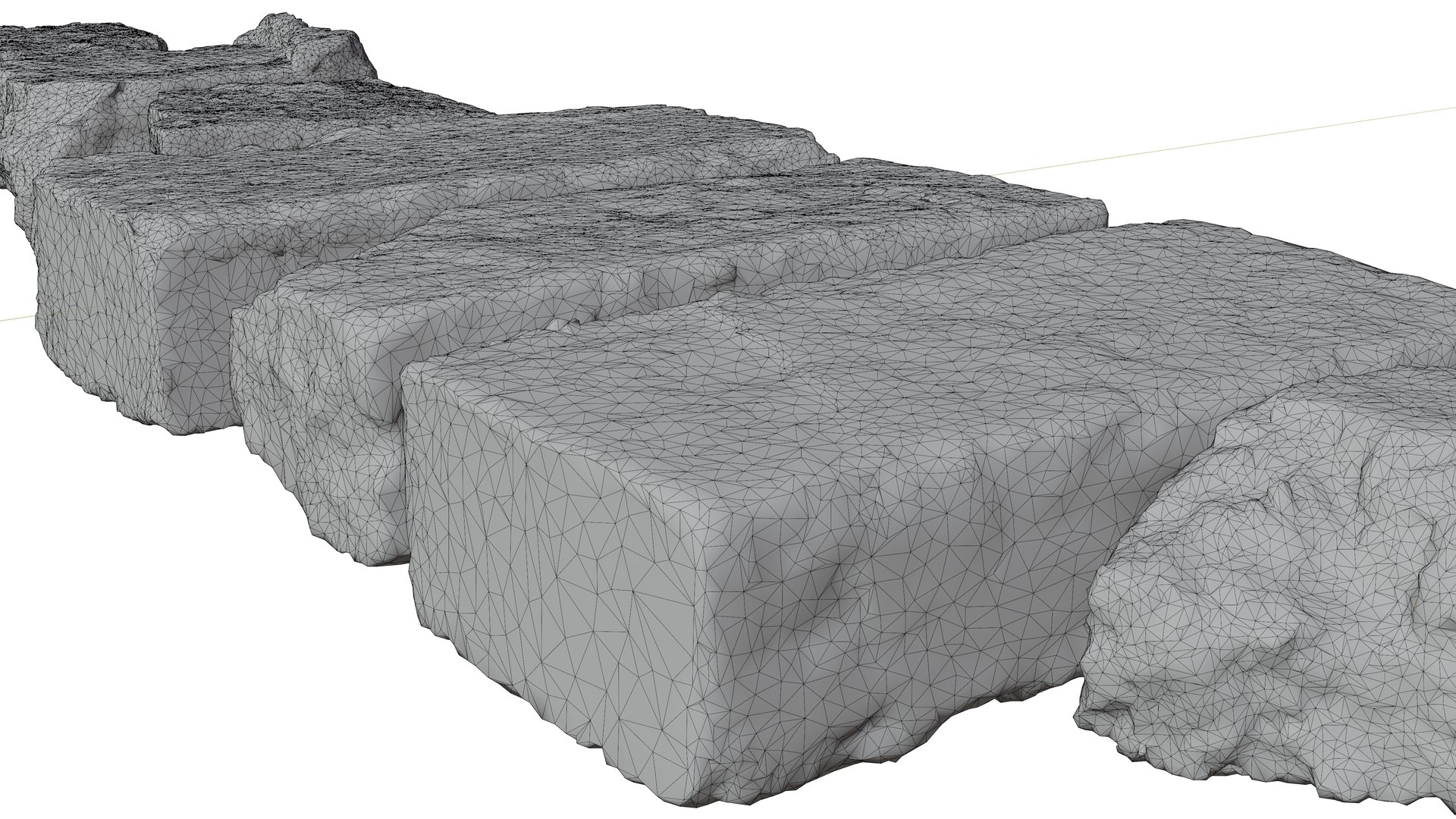 7 Bricks Debris Collection Model - TurboSquid 1983680