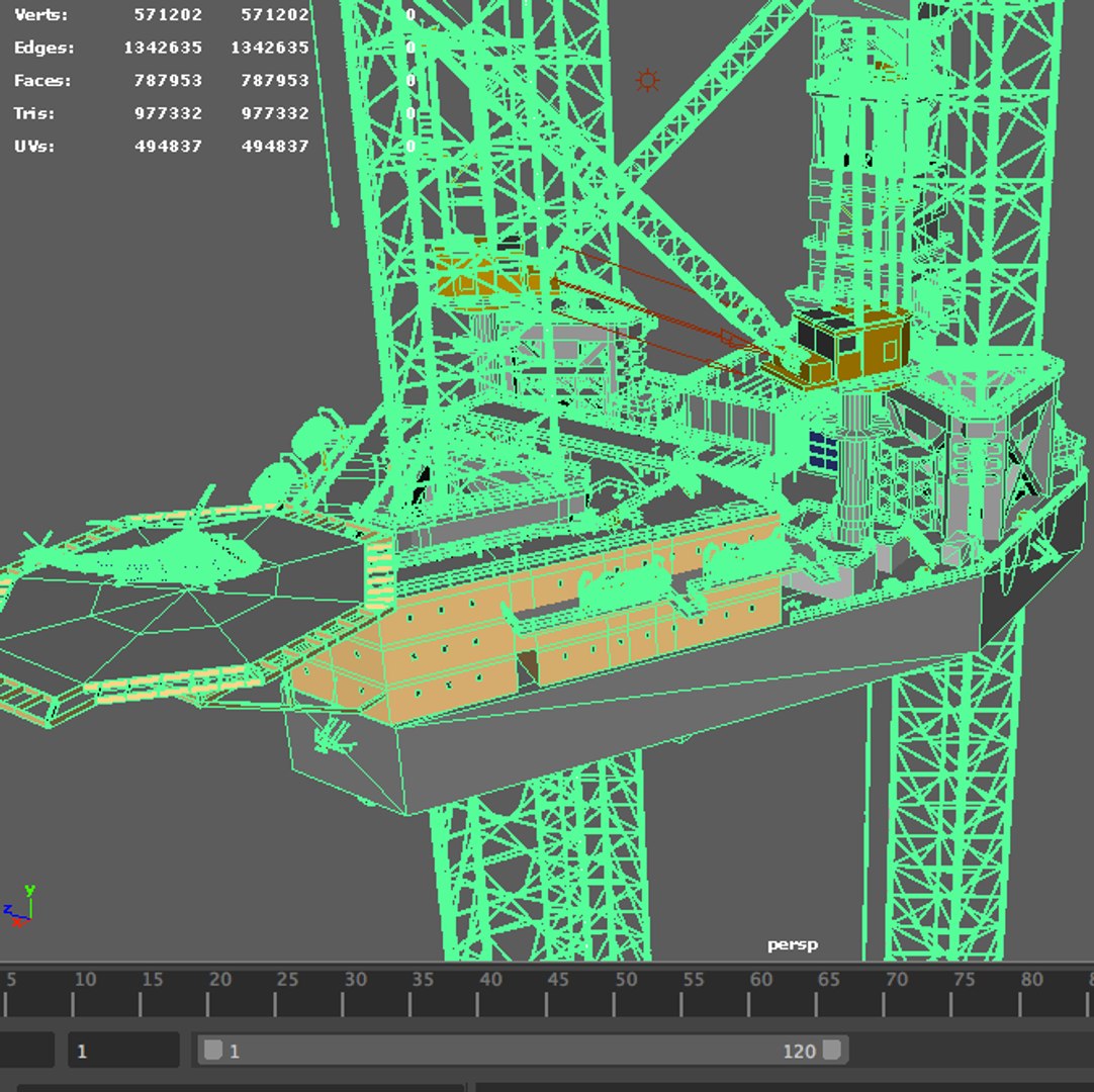 Obj Jack Oil Rig