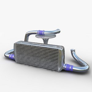 3ds max intercooler piping couplers