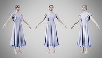 Dress 45 Periwinkle