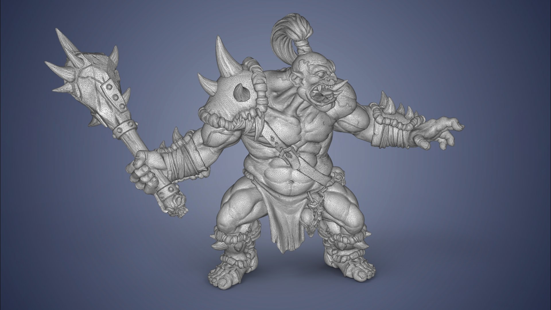 Orc - 3d Model For Printing Model - TurboSquid 1832710